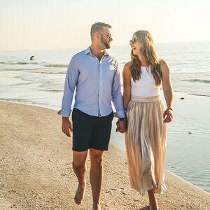 Champagne Pleated Skirt | Pink Lilly Boutique